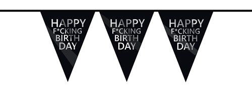 Fánlengja Happy F*cking Birthday 6m.