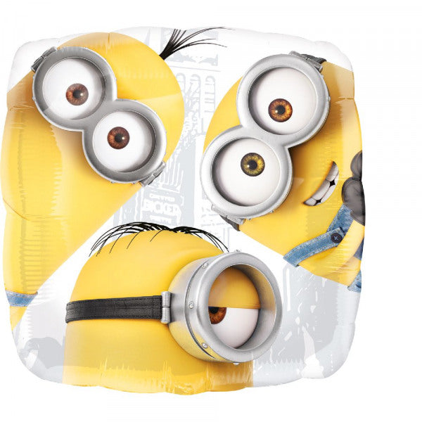 Álblaðra Minions Ferköntuð 43 cm.