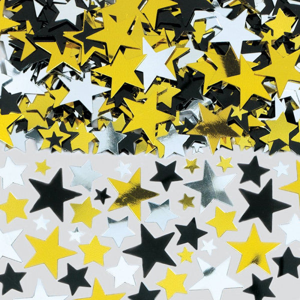 Borðskraut. Confetti. Stjörnur. 70g