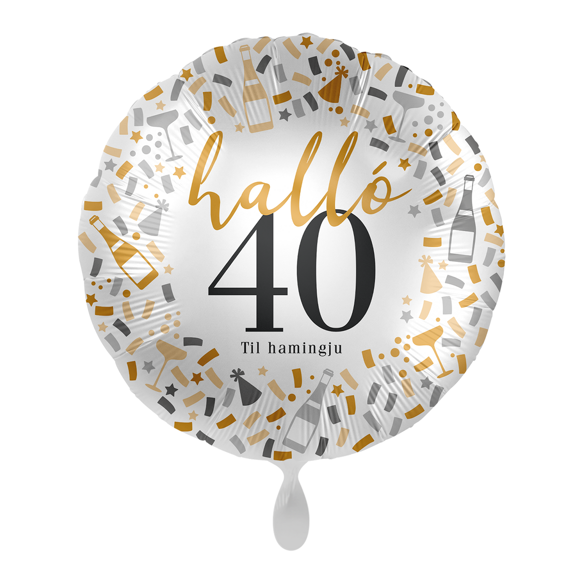 Álblaðra. 40 ára