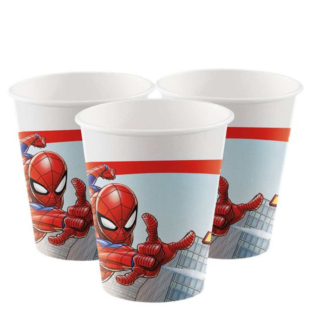 Pappaglös. Spiderman. 8stk