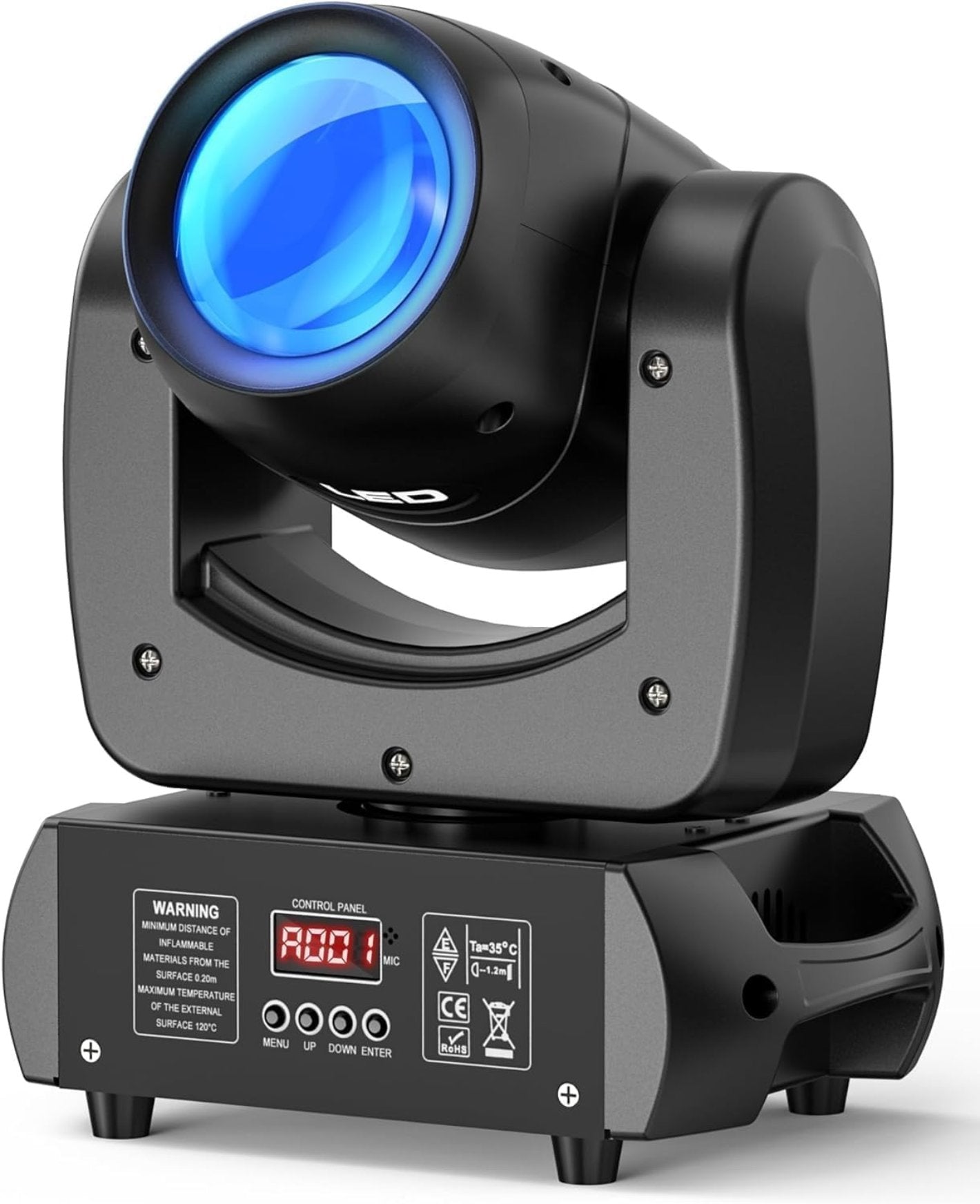 LED Movinghead partýljós 1 stk
