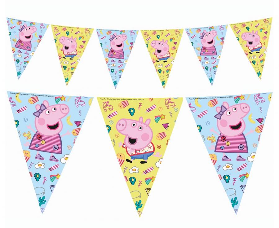 Fánalnegja. Peppa Pig. 2,3m.