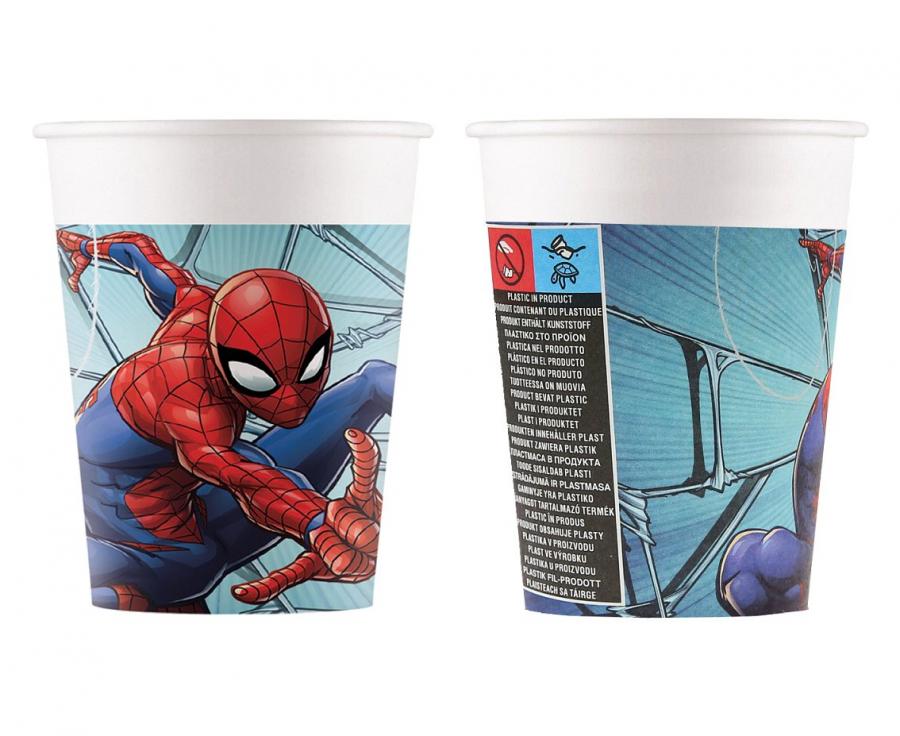 Pappaglös. Spiderman. 8stk