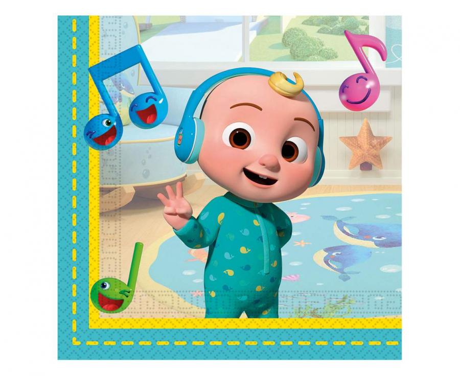 Servíettur. cocomelon. 20stk.