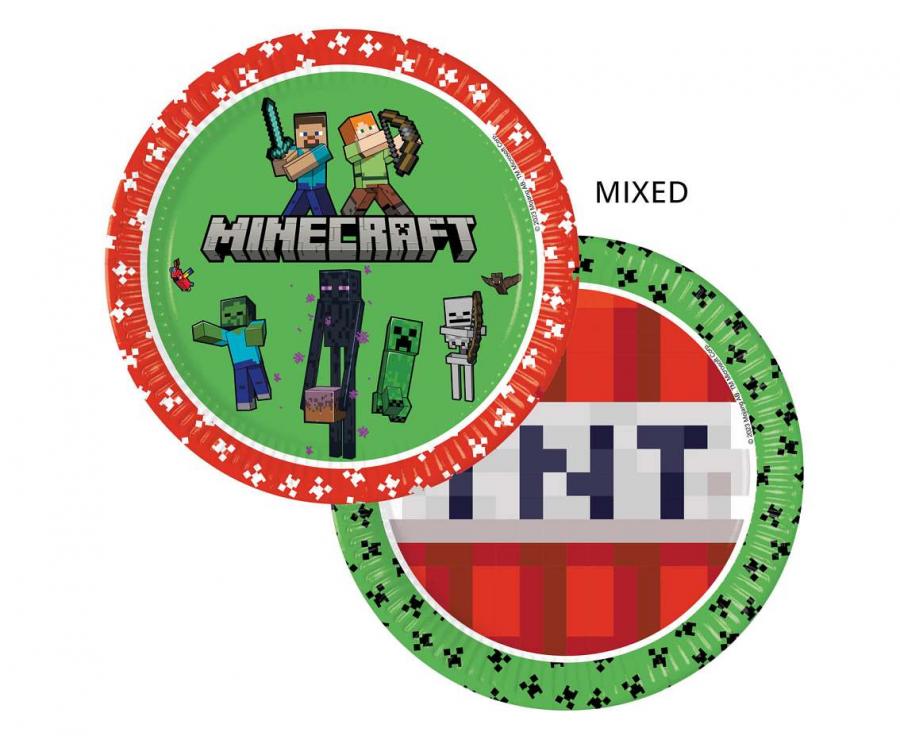 pappadiskar. Minecraft. 8 stk