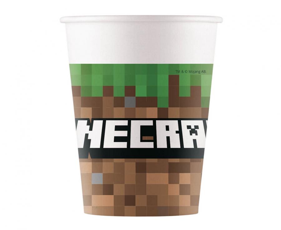 Pappaglös. Minecraft. 8stk.