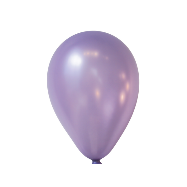 Latex blaðra. Perlu lavender. 1 stk. 28cm