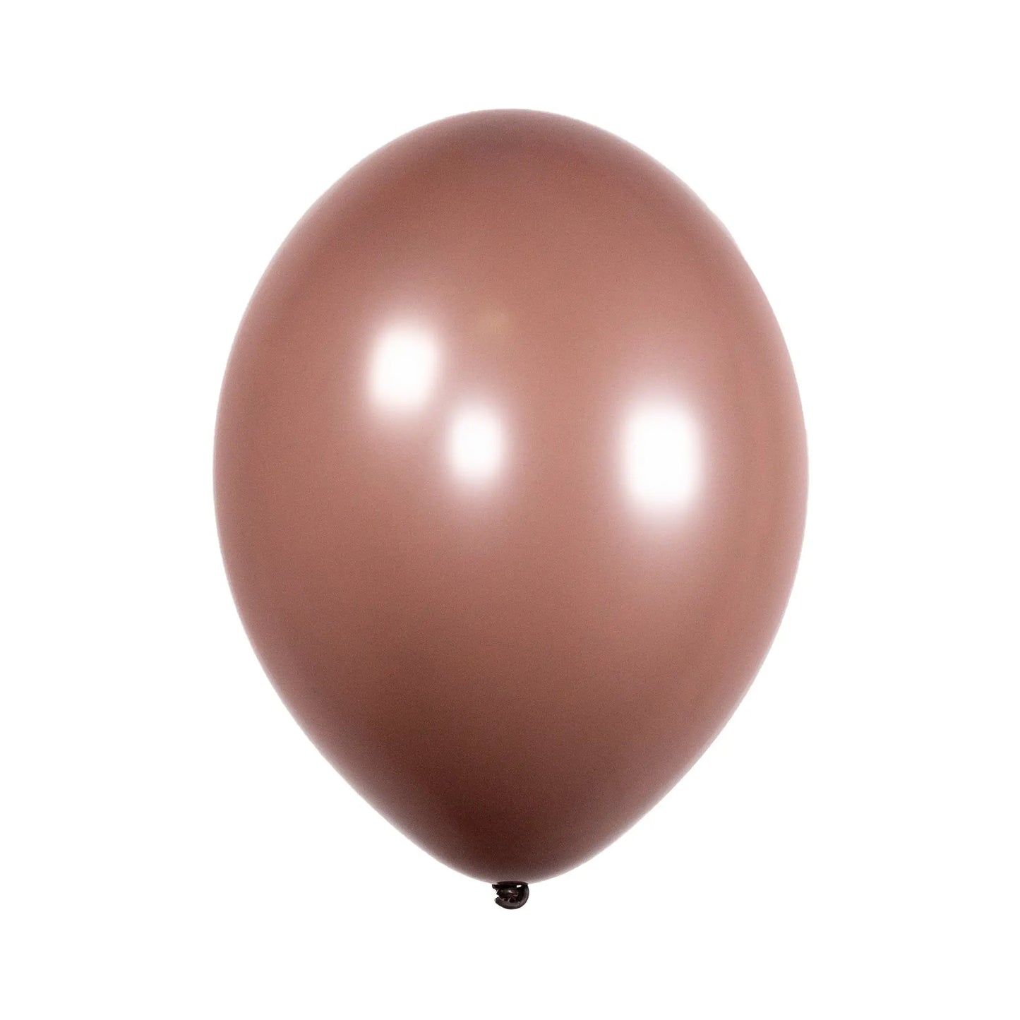 Latexblaðra. Brún. 1 stk. 20 cm