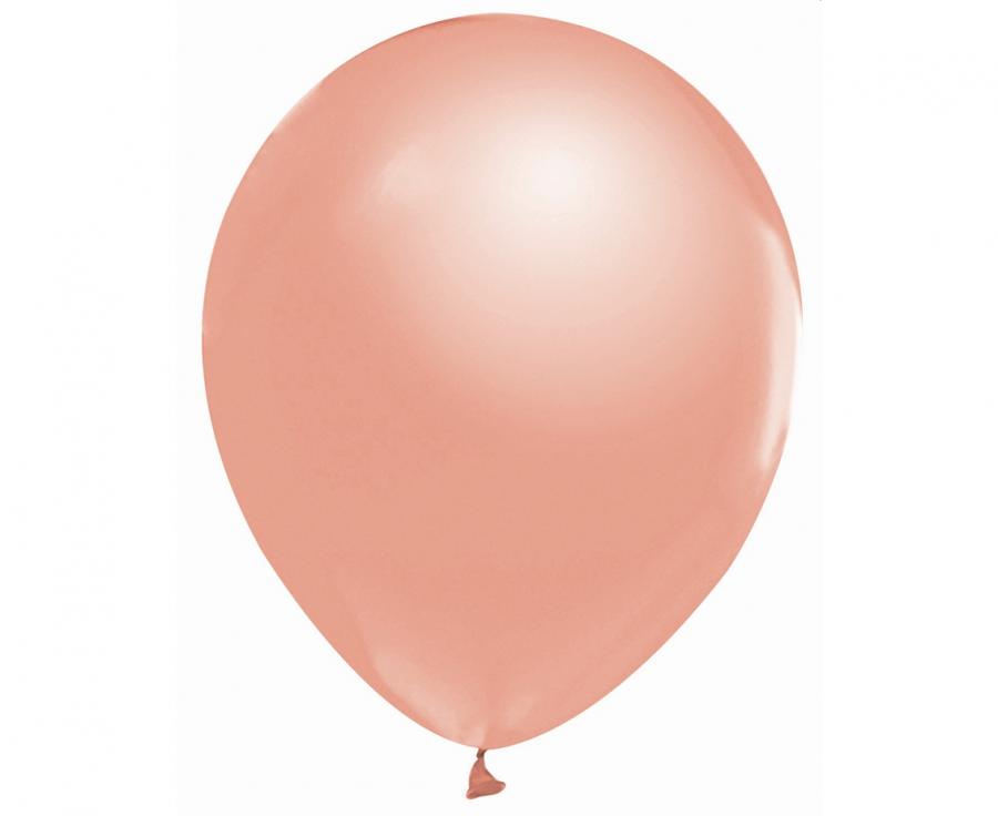 Latexblöður. Perlu Appelsínugular 10 stk. 30 cm.