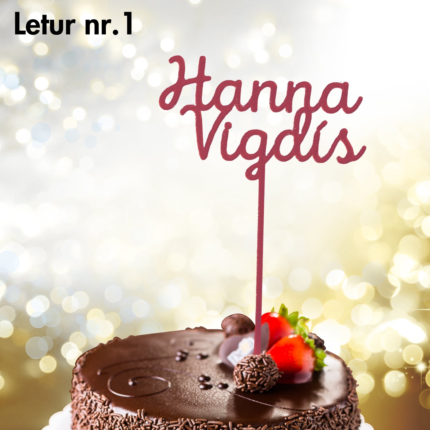 Kökutoppar með nafni