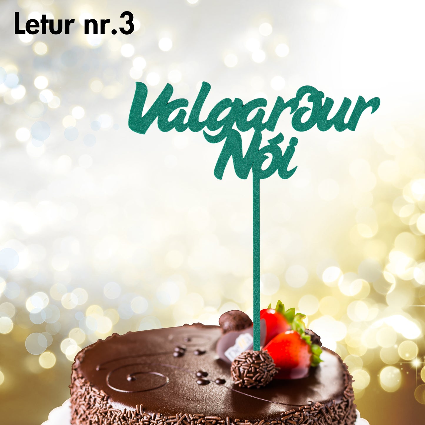 Kökutoppar með nafni