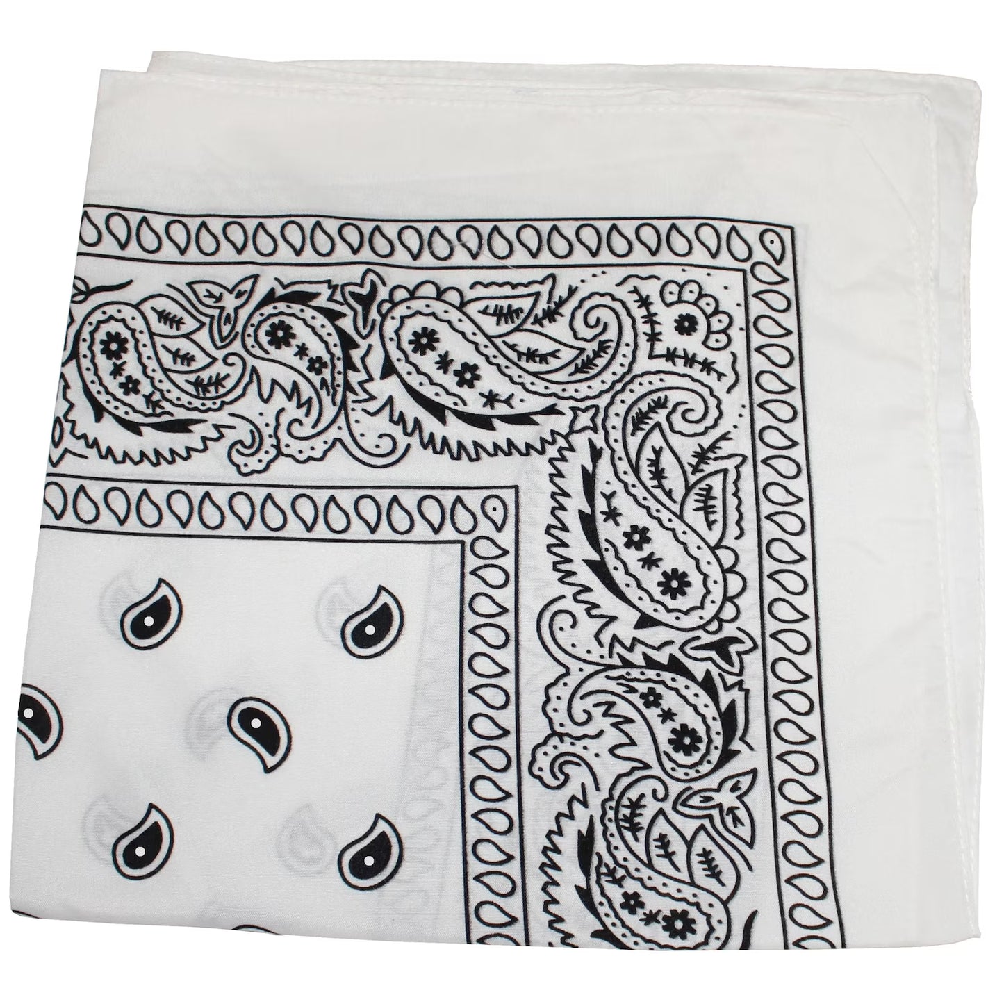 Bandana Klútur. Hvítur