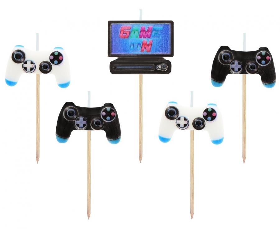 Game kerti. Fjarstýringar 5 stk.
