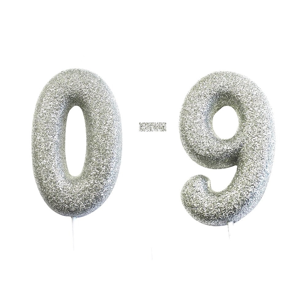 Kerti 0-9. Silfurglimmer 11*3.5 cm