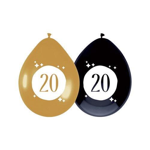 Latexblörður. 20 ára 6 stk.