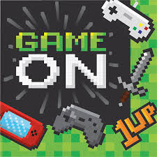 Game on Servíettur. 16 stk.