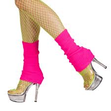 Legghlífar. Neon Bleikar