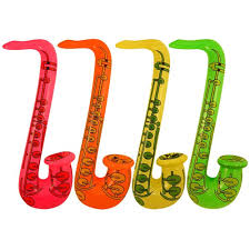 Saxafónn. Uppblásinn