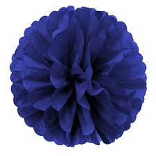 Blár Pappadúskur 30 cm