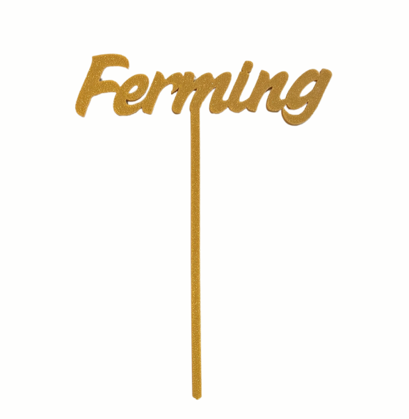 Kökutoppur Ferming Gull 13 cm