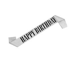 Borði Happy Birthday
