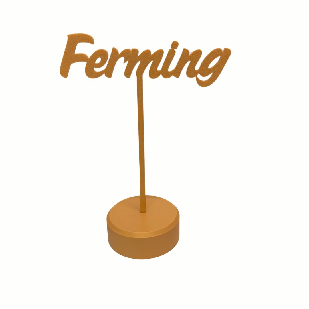 Standur fyrir kökutopp - Silfur