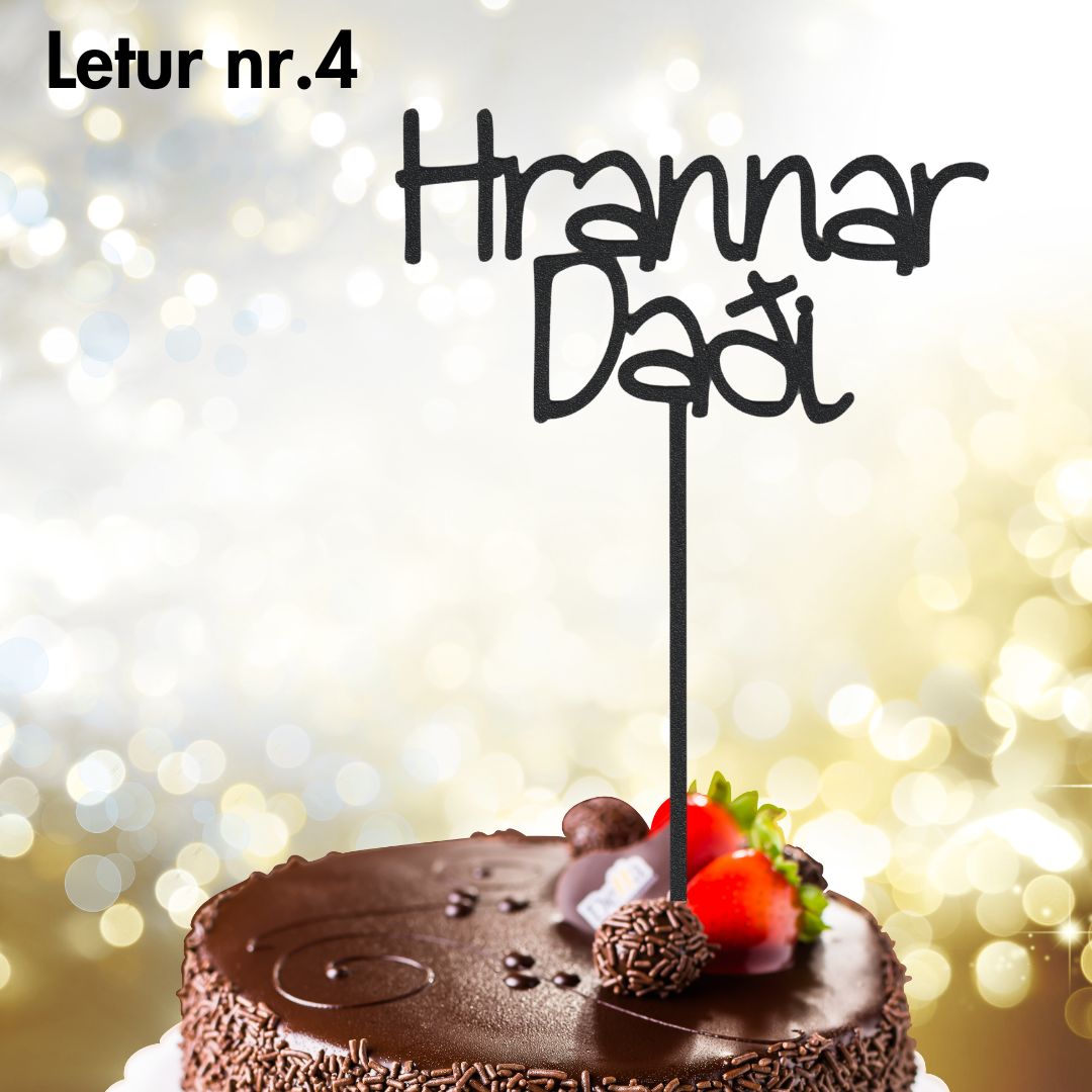 Kökutoppar með nafni