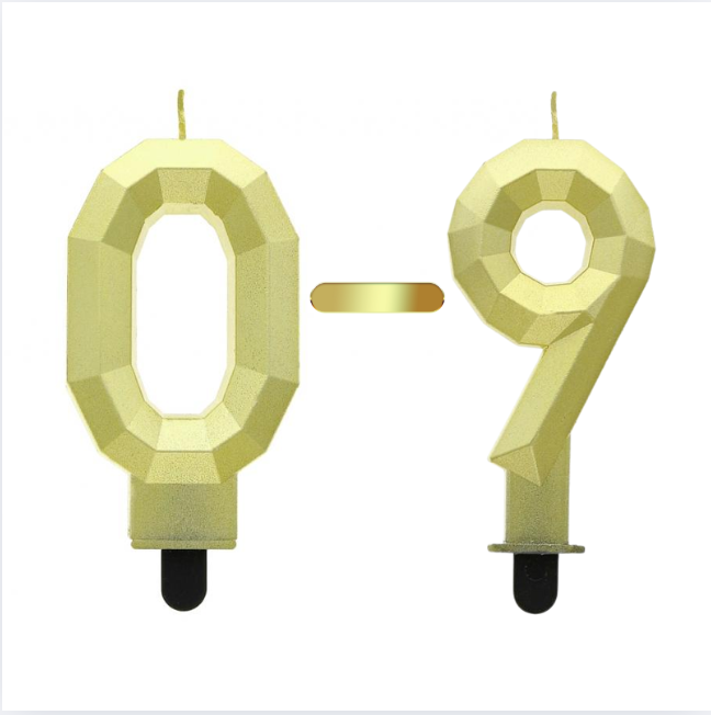 Kerti 0-9. Gyllt