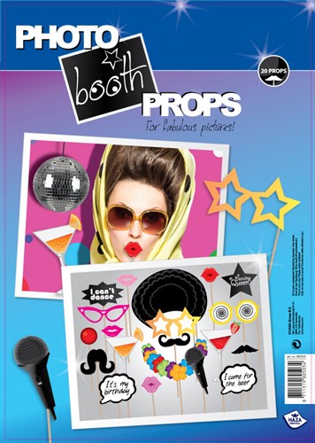 Myndakassa Props. disco. gleraugu. 20 stk