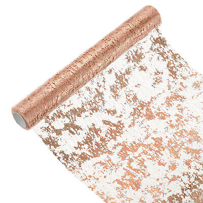 Borðrenningur.Rosegold. 28 cm x 5 m. 1 stk.