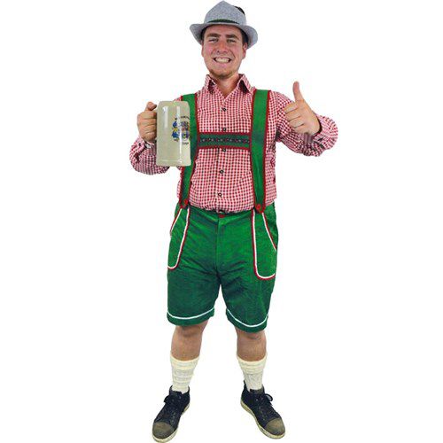 Lederhosen Grænar st. L