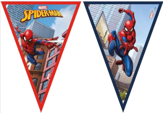 Spiderman veggborði. 2,3 m