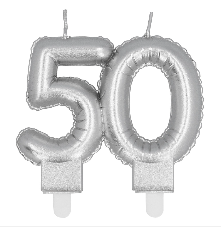 50 Blöðrulaga. Silfur. 1 stk.