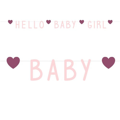 Hello Baby Girl veggborði
