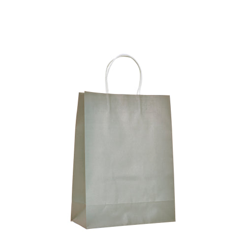 Gjafapoki Silfur 27x12x36cm