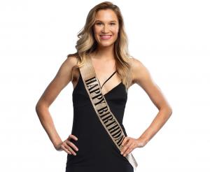 Borði Happy Birthday