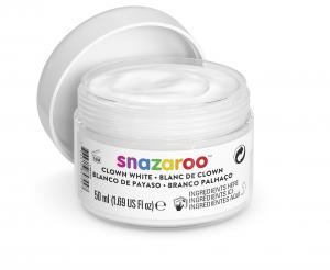Andlitsmálning. Hvít - CLOWN WHITE 50ML