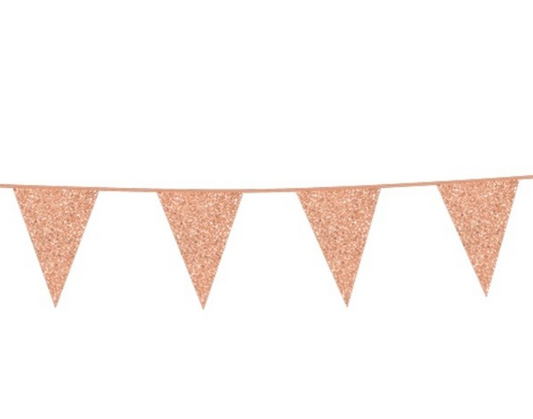 Fánalengja. Pappa. Glimmer. Rose gold. 6 m.