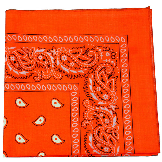 Bandana Klútur. Appelsínugulur