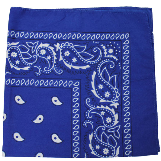 Bandana Klútur. Blár