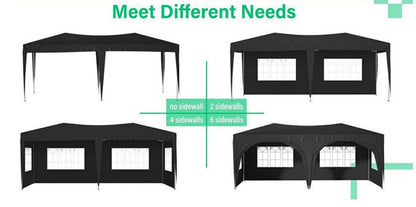 Veislutjald svart 3m X 6m