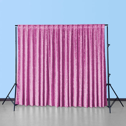 Bakgrunnur fyrir myndakassa Bleikur Flauel 3M x 3M