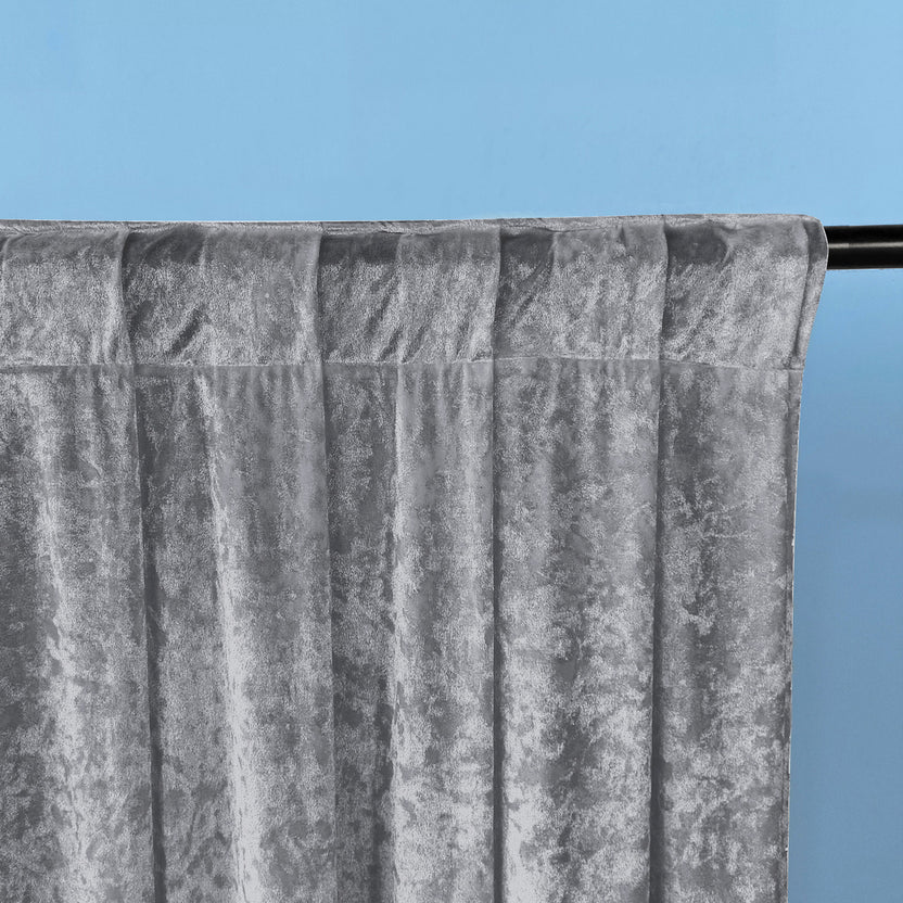 Bakgrunnur fyrir myndakassa Silfur Flauel 3M x 3M