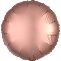 Álblaðra. Hringlótt. RoseGold. stk.