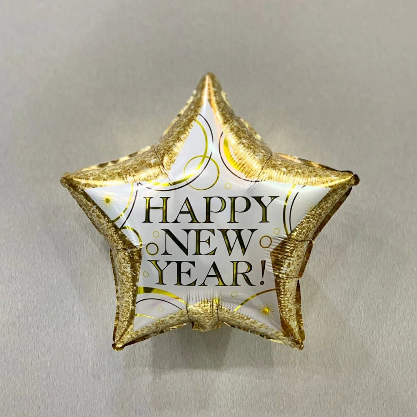 Álblaðra. Happy New Year Stjarna 41 cm