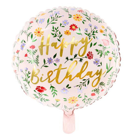 Álblaðra. Happy Birthday.