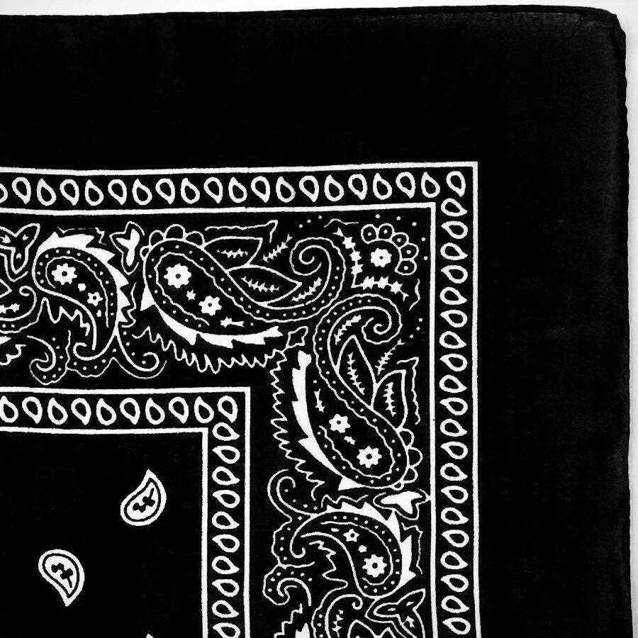 Bandana Klútur. Svartur