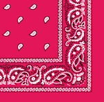 Bandana Klútur Bleikur
