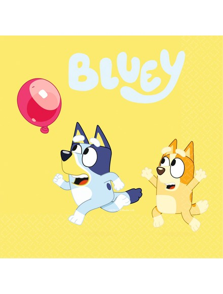 Bluey Servíettur 16 stk.